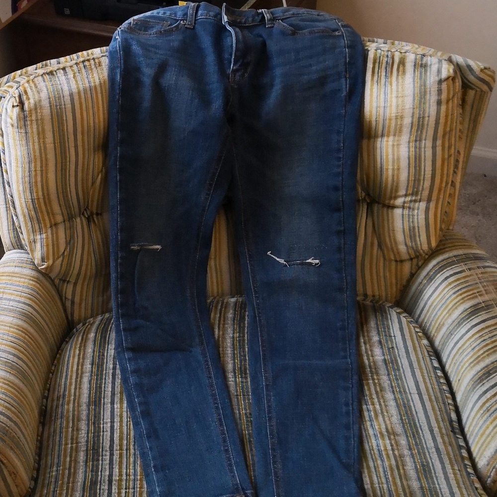 Skinny Elastic Jeans